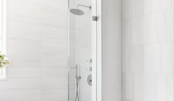 Guest Blog: White Marble in Showers
