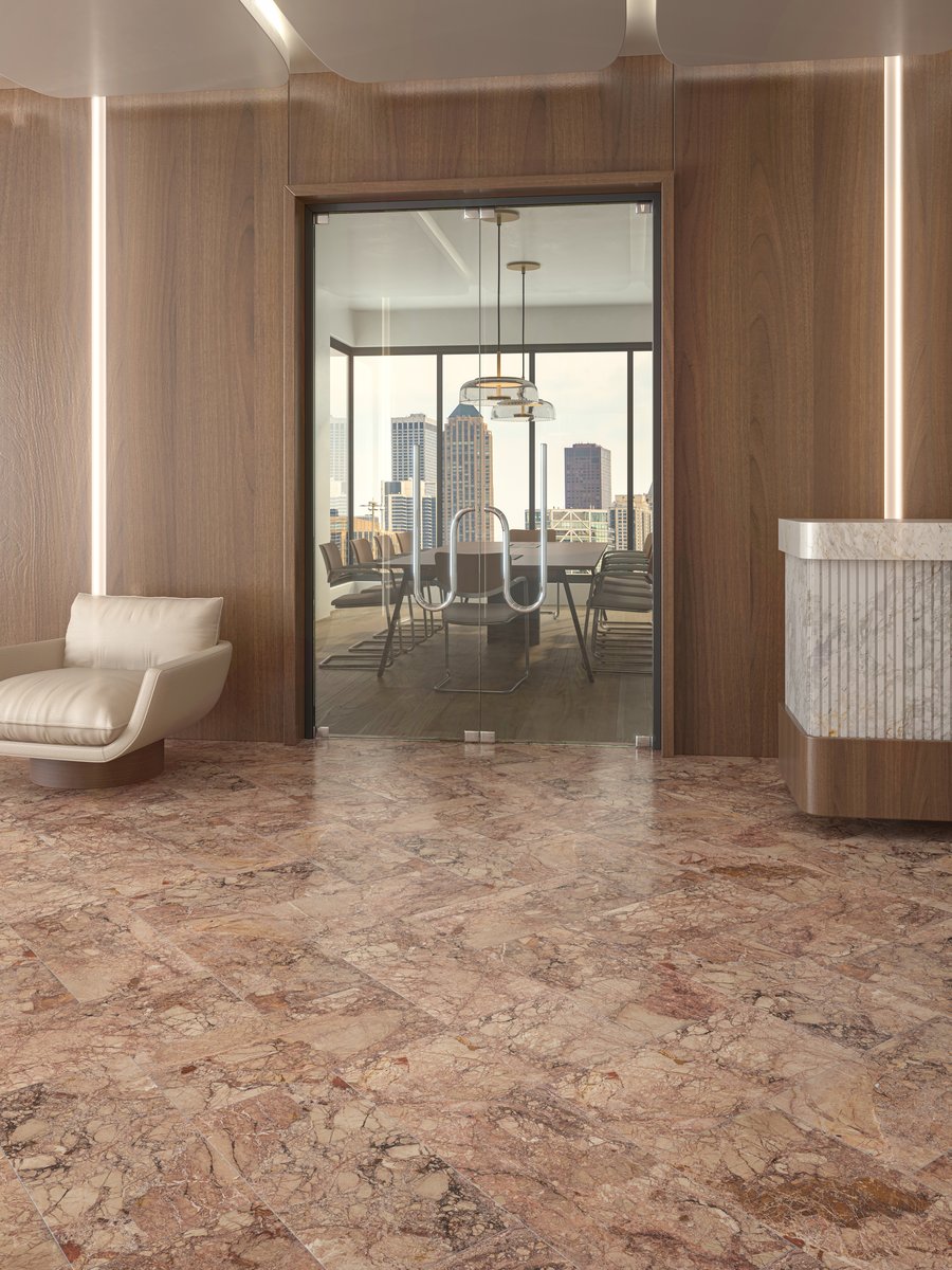 Breccia Pernice Lobby Office