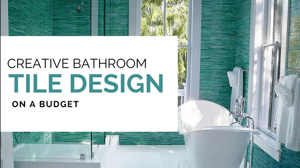 Creative Bathroom Tile Design on a Budget